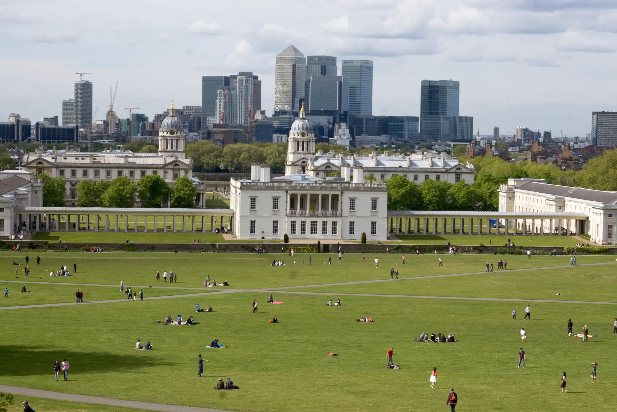 London - greenwich i Canary Wharf