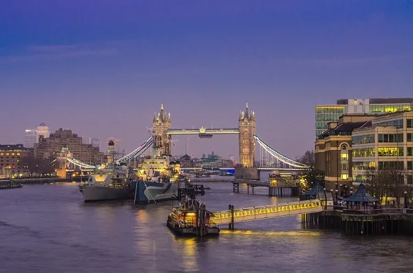 Tower bridge -Londyn.