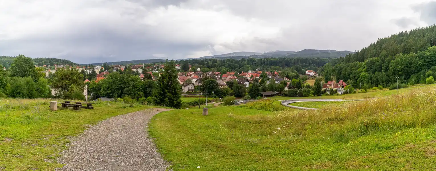 polanica zdroj panorama miasta wzgorza