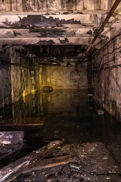 Podtopione wn trze przemys owe EC Szombierki industrial