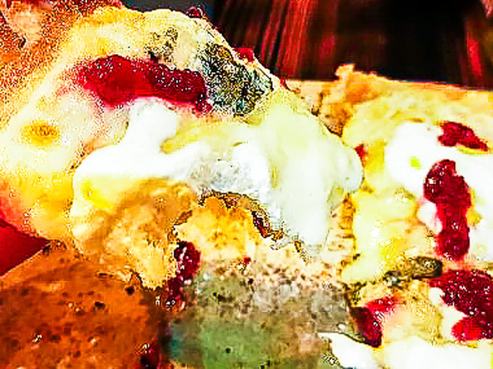 La pinsa gorgonzolla crannberis 033