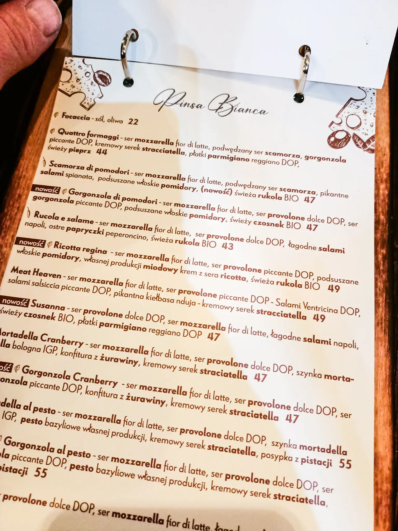 Lapinsa Gliwice menu 027