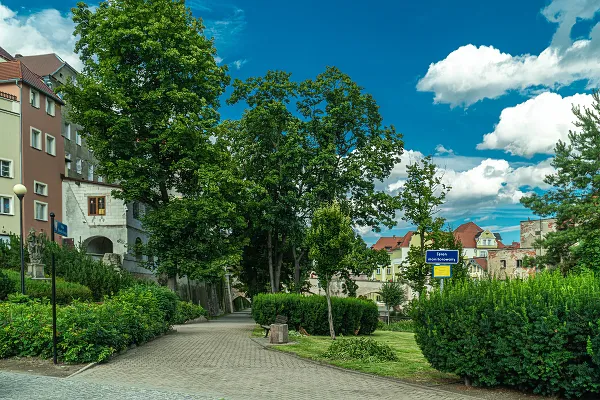 kłodzko - Deptak nad Młynówką kłodzko - Deptak nad Młynówką
