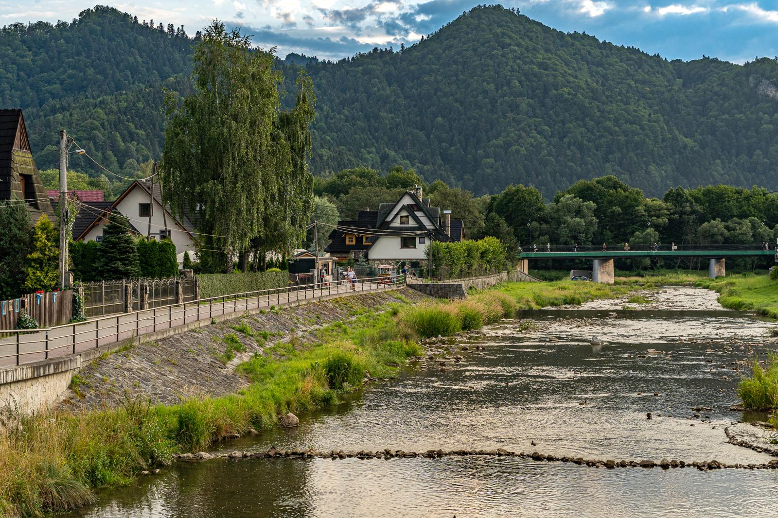 grajcarek-most-szczawnica-wieczorem