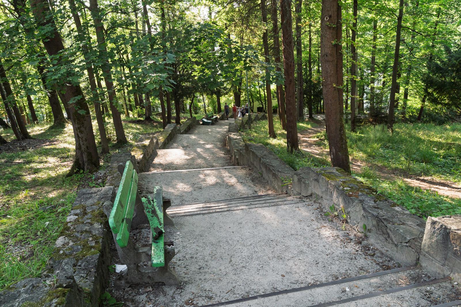 lesna-sciezka-schody-szczawnica